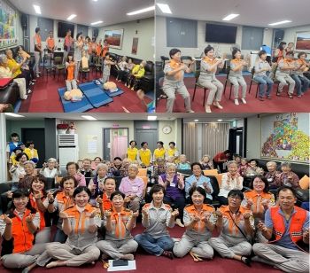 논산소방서 노성면의용소방대, 추석맞이 기부행사 가져