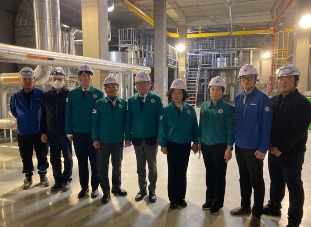 안양시의회 도시건설위원회, 안양광역공공하수처리시설 현장방문