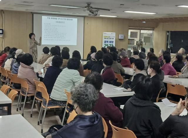 광주시 ‘결핵 예방의 날’ 기념 찾아가는 결핵 검진 및 건강 강좌 실시