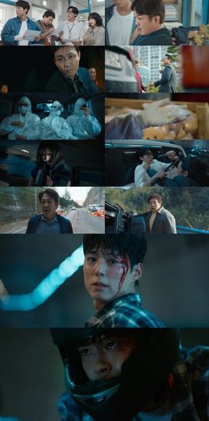 ‘굿보이’ 박보검, 오정세 카르텔 각개 기습에 당했다! 김소현-이상이-허성태-태원석도 악의 무리에 포위