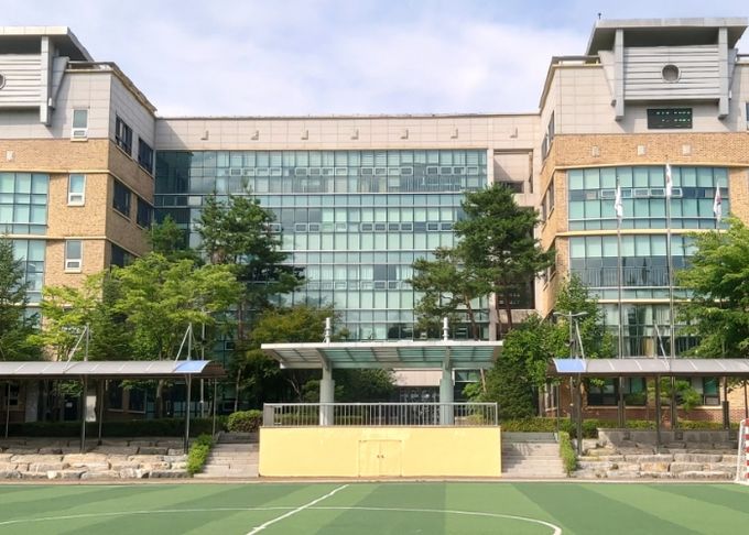 처인구 포곡고등학교 전경