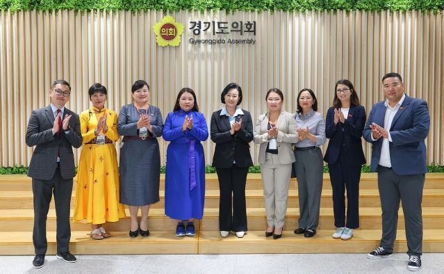 경기도의회 정윤경 부의장, 몽골 바양운두르군 의원단 환영‘다양한 분야의 협력과 교류’ 기대해