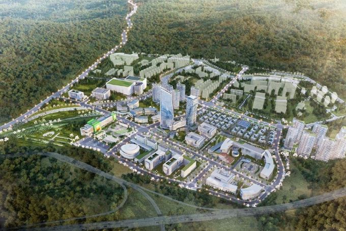 복합문화융합단지 조감도