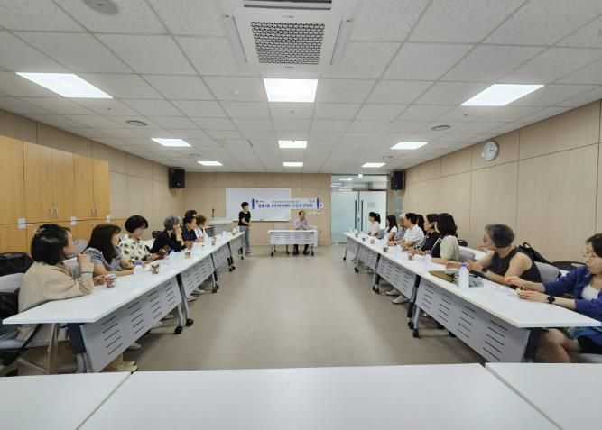 수원시 영통구 영통3동 주민자치센터 프로그램 수강생 간담회 개최