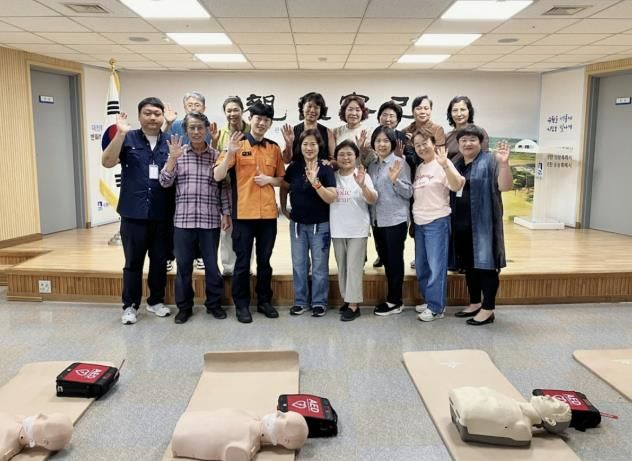 수원시 팔달구, 하반기 SOS안전봉사단 심폐소생술 안전교육