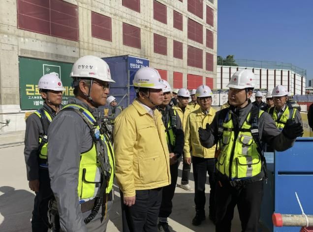 시흥시, 민관 합동 건설공사장 현장점검 '10월 안전점검의 날' 캠페인 전개