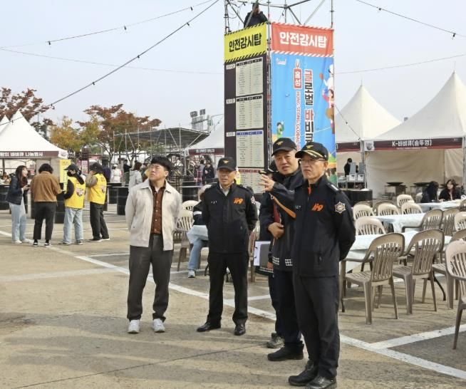 홍성소방서,‘홍성 글로벌 바비큐 페스티벌’안전관리 지도점검 실시