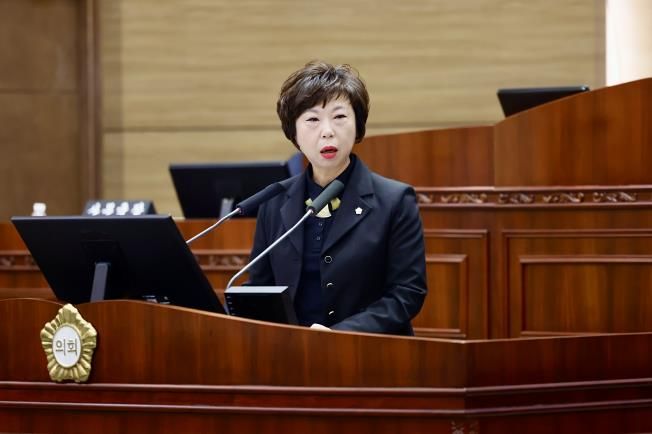 천안시의회 김길자의원, 천안시민프로축구단 출연금 운영 투명성 및 효율성 제고 강력 촉구