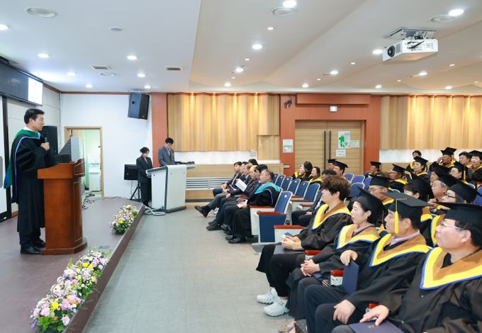 금산군농업대학 수료식