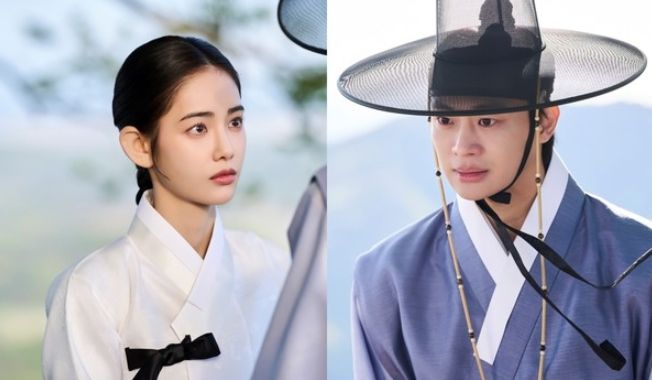 '이강에는 달이 흐른다' 이신영-홍수주, 집안부터 단단히 꼬였다! 절절함 폭발하는 조선판 ‘로미오와 줄리엣’ 등판!