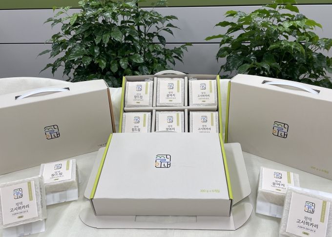 경기미 활용 프리미엄 소포장 선물 세트 출시
