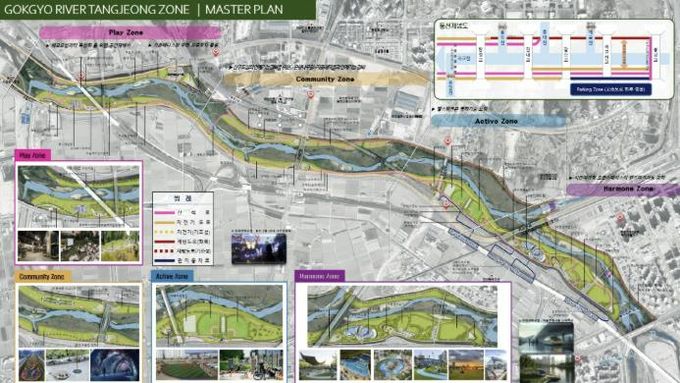 곡교천 탕정지구 연계사업 마스터플랜