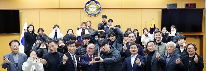 서산중앙고교 학생자치회, 서산시의회 견학