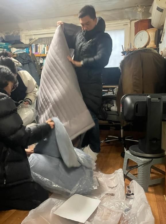 의정부시 호원2동, 승리교회 독거노인 위한 '따뜻한 집수리 봉사' 실시