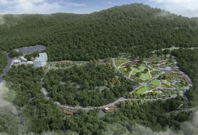 당진지방정원 조감도