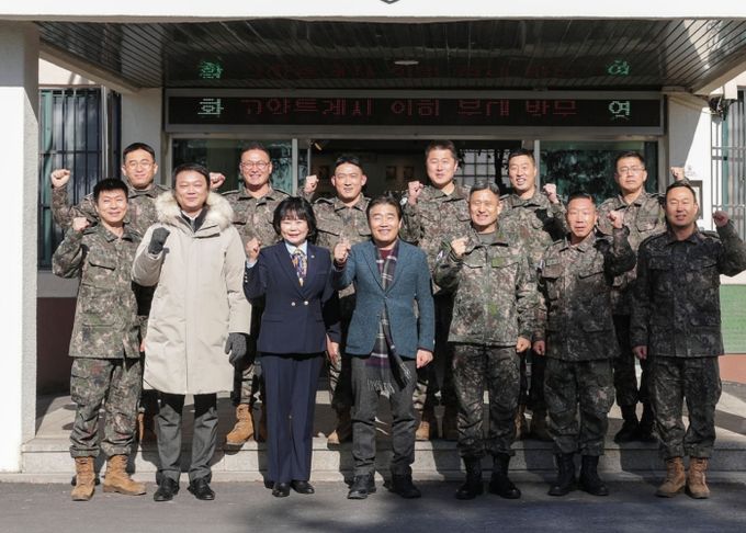고양특례시의회 김운남 의장, 육군 제60보병사단 방문해 통합방위 공조 방안 논의