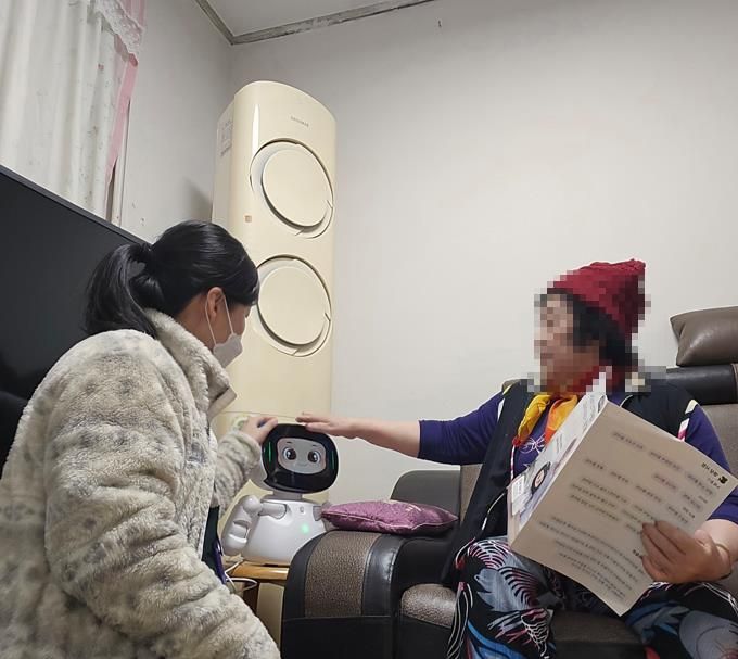 의정부시 보건소, AI로봇 활용한 어르신 건강관리사업 시행