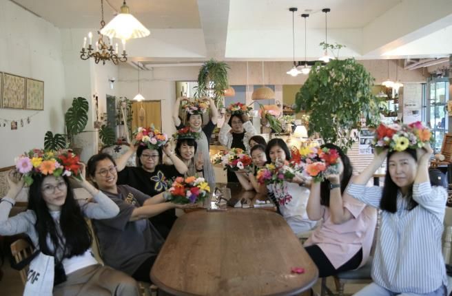 치유농업시설 '앤의정원'에서 프로그램은 운영하고 있다.