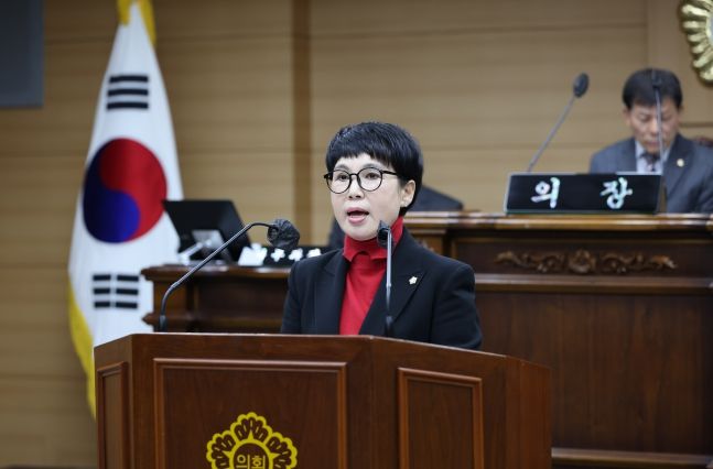 부여군의회 장소미 의원 5분 발언