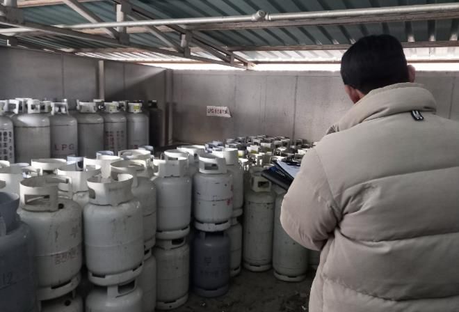 수원시 장안구, 설 명절 대비 가스판매시설 안전점검 실시