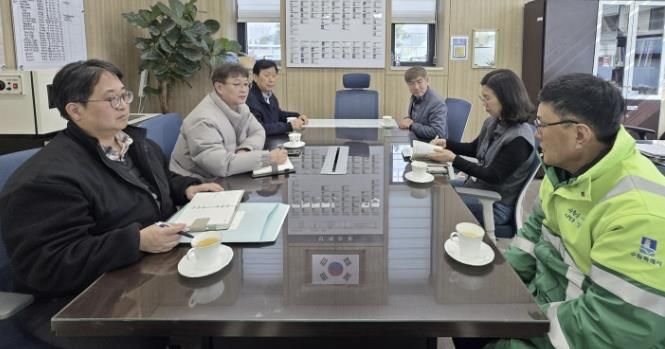 수원시 팔달구 고등동, 생활폐기물 수거업체와 현장 소통 간담회 개최