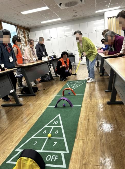 지난해 상록수치매안심센터에서 진행된 치매환자쉼터 프로그램.