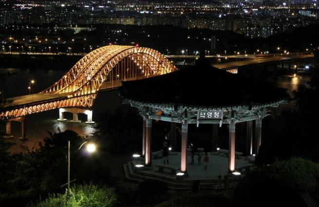 행주산성에서 바라본 야경