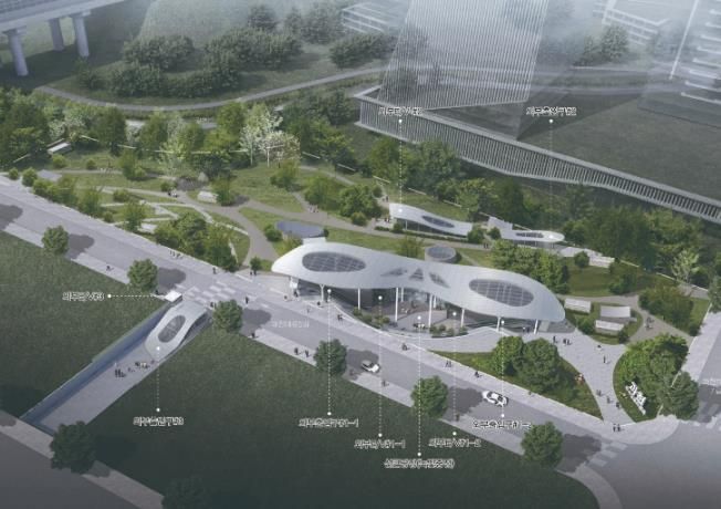 과천정보타운역 조감도