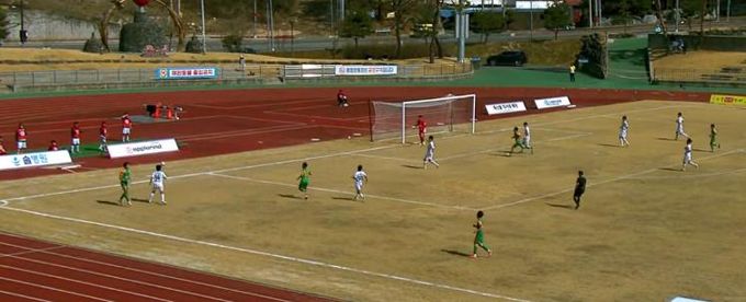 금산인삼에프씨(FC) 승리 하이라이트 이미지 및 경기 모습