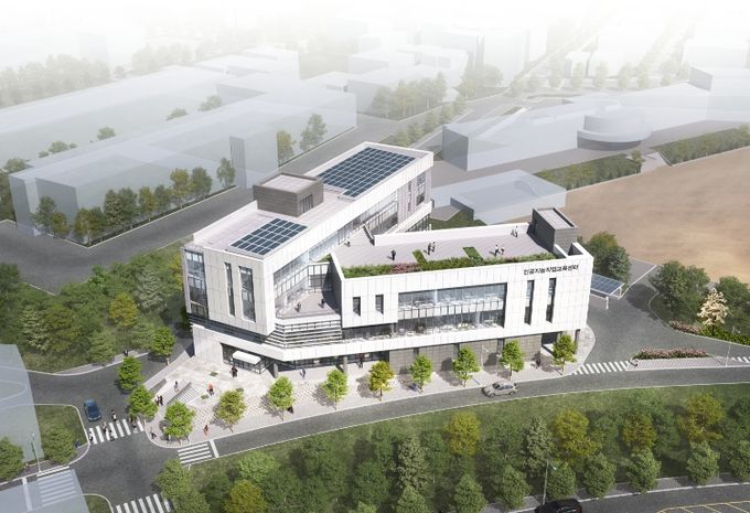 인공지능 직업교육센터 조감도