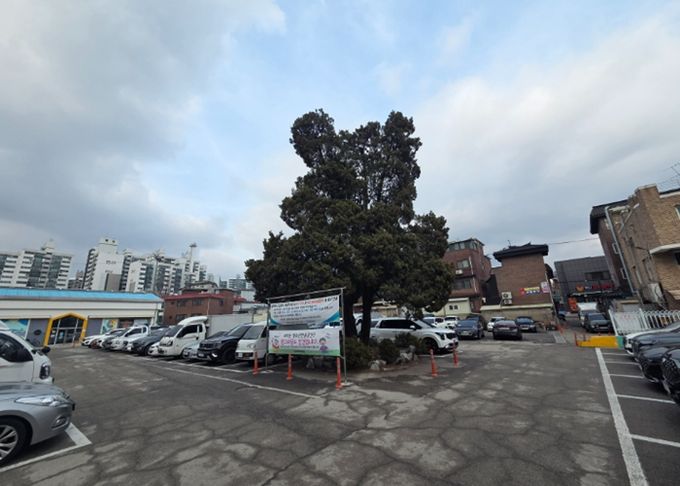 진건읍 용정리 781-2번지 일대 주차 타워 조성 예정 부지