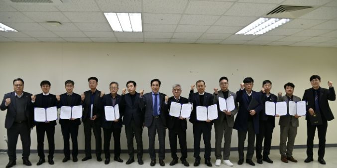 화성도시공사 주요 보직자 ‘경영성과계약’ 체결에 따른 단체사진