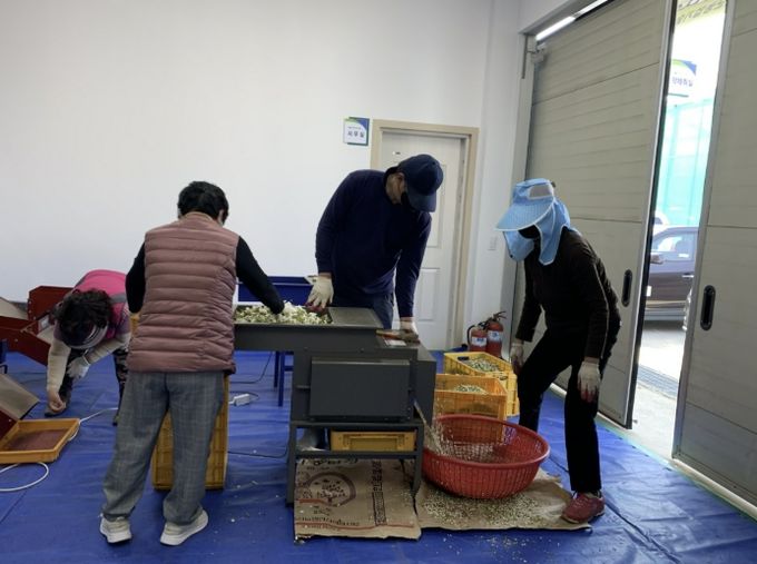 과수 꽃가루은행 운영 사진