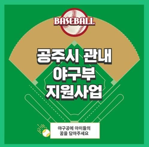 고향사랑기부 관내 야구부지원사업.