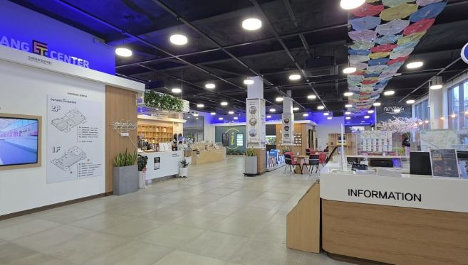 핸드프린팅존이 조성될 고양관광정보센터 1층