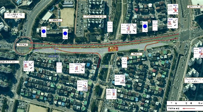 천안시, 13일부터 불당1교 통제