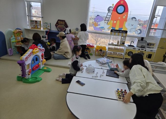 논산시 공동육아나눔터 개소