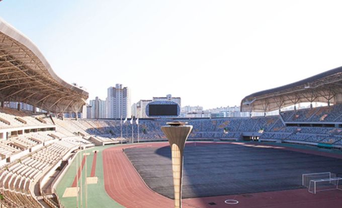 화성종합경기타운 전경