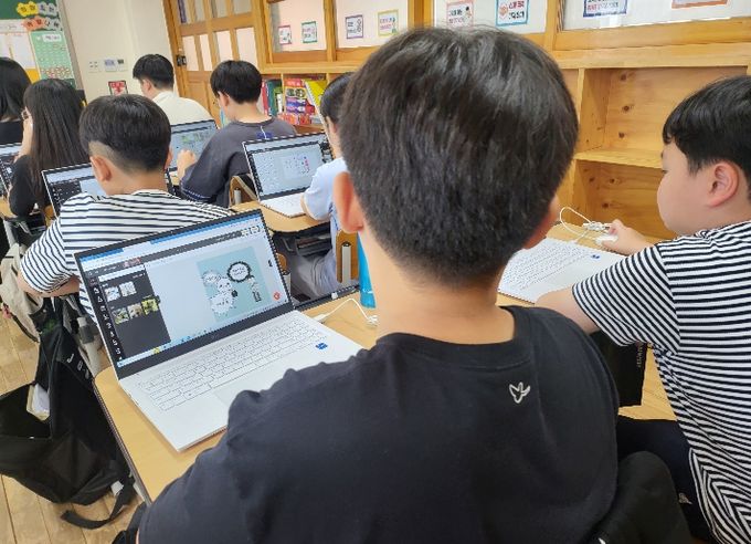 충남교육청, ‘인공지능(AI) 웹툰’으로 수업 혁신