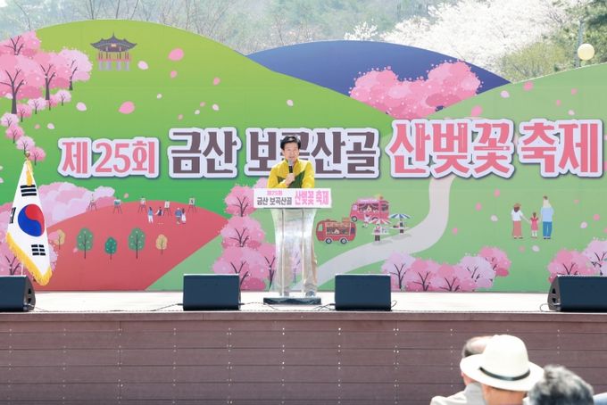 제25회 금산 보곡산골 산벚꽃 축제