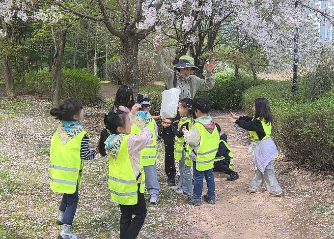 안곡습지 생태 탐험대 현장 사진